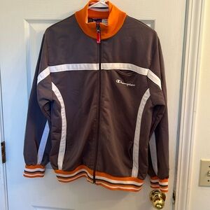 Champion vintage authentic athletic apparel boys size large 14/16 set up jacket